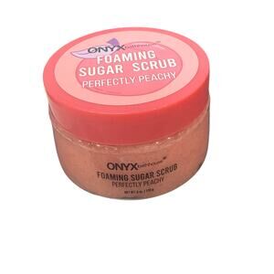 Cosmetics: Onyx Bathhouse Foaming Sugar Scrub*Perfectly Peachy